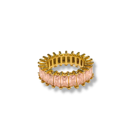 Brillante Ring - Rosa | 18K Gold Plated